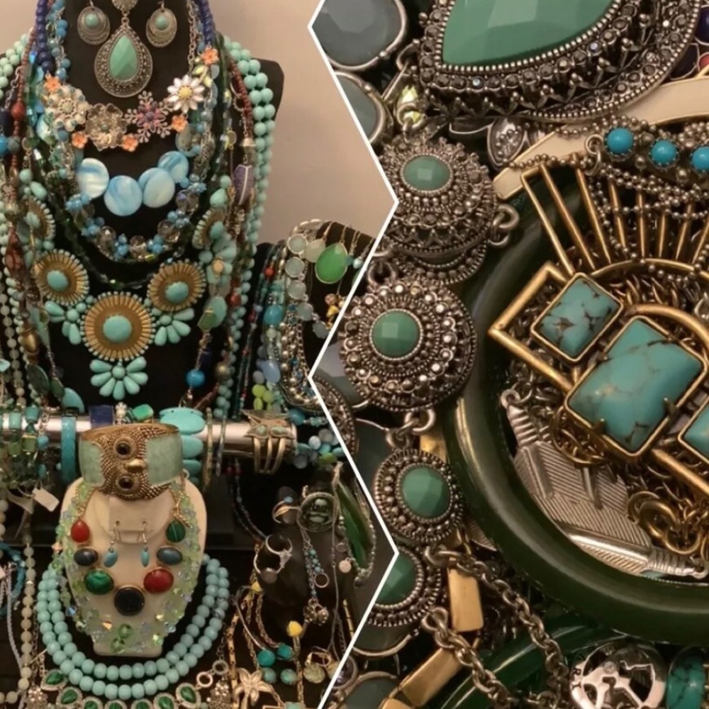 Surprise lot of 5 pieces & 1 sterling silver item.